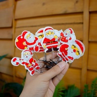 Christmas decoration accessories Set of 10 OLD MAN CLIPS E22-D