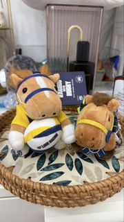 賽馬會 馬仔公仔 欖球公仔鎖匙扣