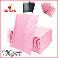 【100pcs】Shockproof Plastic Express Bag Mail Transport Bag High Quality Bubble Wrap Bubble Packaging 