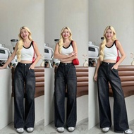 919JEANS White Jeans High-Waisted Women's Pants Standing