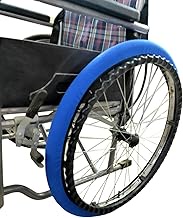 Wheelchair Tyre Covers for Wheelchair Wheels 24’’ to Stop Screeching Sound Wheelchair Slippers