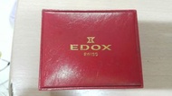 上世纪60/70年代 EDOX 依度 95x75x50mm 仿皮面 錶盒（see settlement location frist）