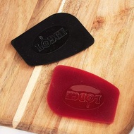 美國LODGE 鑄鐵鍋具用清潔刮板2件組(平底鍋用款)