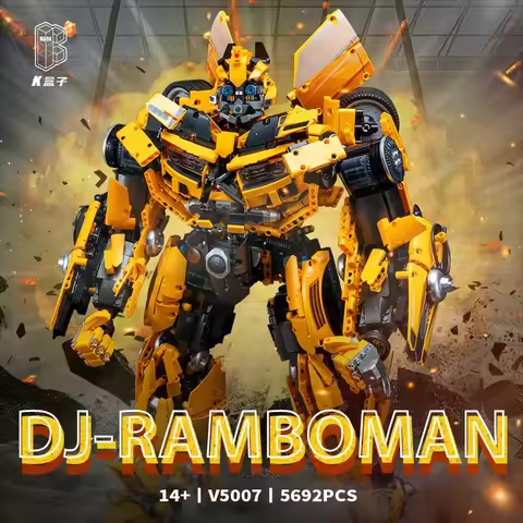 High Quality Big Transformation Robot Building Blocks Toys Primed Robot Creative Bricks Mecha Model 