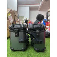 F2-MOTO Aluminum Motorcycle Box SUZUKI VSTROM650 LIP F2MOTO SIDE 36L LK