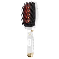 []-Red Light Hair Growth Comb EMS Micro-Current Infrared Therapy Scalp Massage Hairbrush with Vibrat