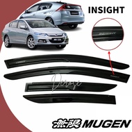 Honda Insight 2007-2016 mugen door visor sun visor air press window visor