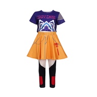 ชุดคอสเพลย์ผู้หญิงสำหรับเด็กผู้หญิงชุดคอสเพลย์ผู้หญิงที่มีคุณภาพสูง Rumi Mira นักล่าปีศาจเครื่องแต่ง