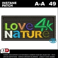 A-A49 SUPER PREMIUM EMBROIDERED PATCH EMBLEM - I PATCH