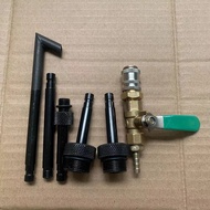 6PCS DSG 01J 09G CVT 722.9 Car Auto Transmission Fluid Oil Filling Filler Adapter Oil Filler Connect