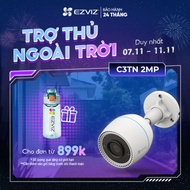 EZVIZ C3TN 2MP WIFI Camera, Outdoor, No/Night Color, IP68