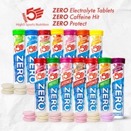 High5 ZERO Sugar Free Electrolyte Tablets, Caffeine, Protect (20 Tablets)