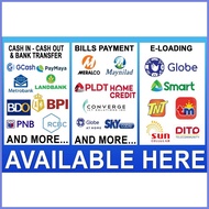 ◈ ❐ ◮ BILLS PAYMENT TARPAULIN AVAILABLE COD