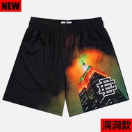 Eric emanuel American Casual Basketball Shorts EE Mesh Breathable Running Fitness Pants