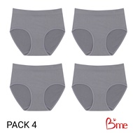 Bme กางเกงในFREESIZE(แพ็ก4ตัว) รุ่น ME7A1C คละสี สีนู้ด สีเทา