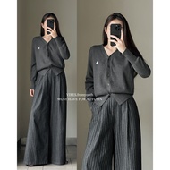 Embroidered wool cardigan AK630