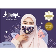 HIMAYA HEADLOOP (HIJAB) [FOLK NAVY] MASK 3 PLY Premium Medical Face Mask by HIMAYA HEADLOOP 3PLY HEA