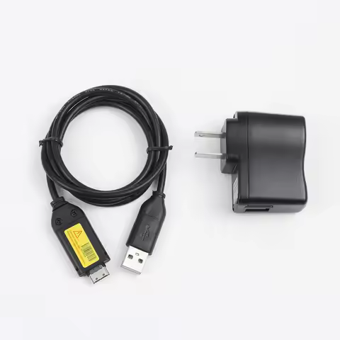 USB AC/DC Adapter Battery Charger Cord For Samsung ST61 ST65 ST70 PL120 Camera