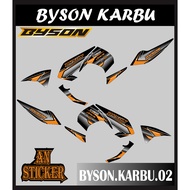 BYSON KARBU Striping Stickers YAMAHA BYSON KARBU Variation Striping List code 02