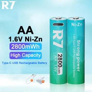 1.6v AA/AAA Battery Rechargeable Type-c Charging USB Interface Lithium Battery