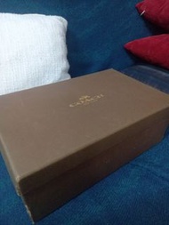 Coach shoes box