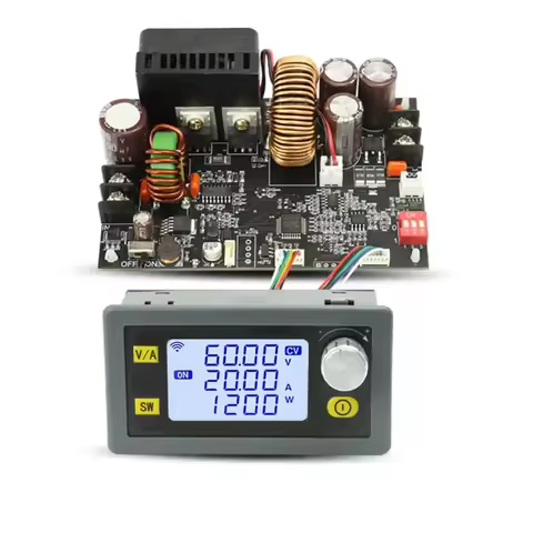 1200W XY6020L 20A Constant Current Step-Down Module CNC Voltage Regulator Power Supply DC Adjustable