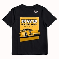 Limited Karimake T-Shirt Distro Porsche Rwb Rauh Welt Begriff