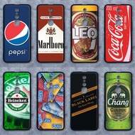 Oppo F5 F7 F9 F9pro F11 F11pro FindX Drink Pattern Case