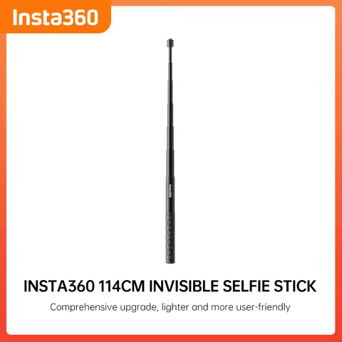 Insta360 114cm Invisible Selfie Stick for X4/X3 / ONE RS / GO 3S / ONE X2 / ONE R Action Cameras Acc