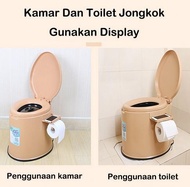 Closed Kloset Wc Duduk Toilet Orang Tua Lansia Wanita Hamil Portable