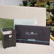 【Roommi】多功能行動電源供應器 小電寶 霧面黑+28W太陽能電板