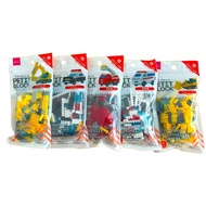 [Japan] DAISO Original Petit Block Building Toy Miniature Nanoblock | Mini Block City Vehicle Lego B