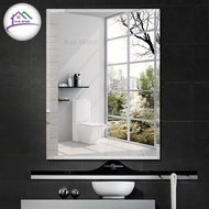 RAK HOME กระจกเงา กระจกห้องน้ำ กระจกแต่งหน้า กระจกติดผนัง กระจกติดในห้องนอน กระจกไร้ขอบทรงสี่เหลี่ยม