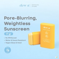 Dew It - Sun Stick SPF 50+ PA++++ 17gr | Sunscreen Stick Sunblock Stick Sunscreen Stick Light Sunscr