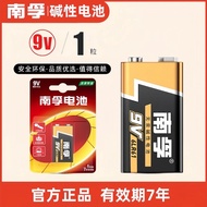 Nanfu 9V Battery Nine Volt Alkaline Multimeter Toy Microphone Stacking 6LR61 Square Square 6F22