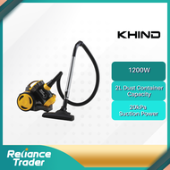 Khind VC8012 Bagless Vacuum Cleaner 1200W VC8012