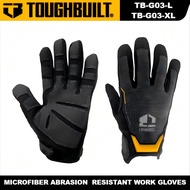 TOUGHBUILT TB-G03-L / TB-G03-XL Ultra-Microfiber Abrasion-Resistant Work Gloves Work Protection