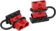 Winch Connector Set, Durable Efficient Battery Quick Connect Disconnect Plug 50A 12‑36VDC Safe for P