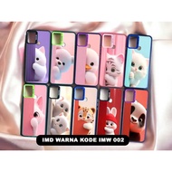 CASE HARDCASE HYBRID IMD PLATE HOLOGRAM COLOR CAT MOTIF FOR REALME 5/5I/5S 71/C17 114G C11 C12/C15/C