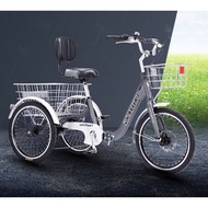 Datwo Brand assembled 20 inch foldable 7 speed Adult Tricycle Senior Elderly