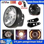 - Universal Motorcycle Headlight 7 Inch H4 35W LED Headlight