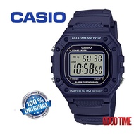 CASIO ORIGINAL W-218H-2AV YOUTH DIGITAL UNISEX WATCH (2 YEARS WARRANTY) Jam Tangan Lelaki Perempuan Casio Original