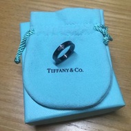 Tiffany & Co. 1837 Ti Rings Black Titanium 戒指 鈦 黑色