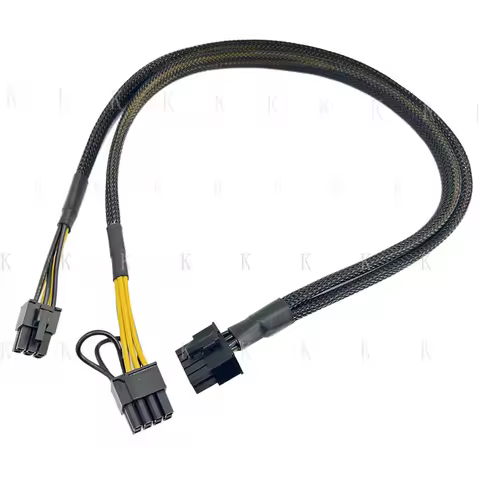 C for HP ProLiant DL380 G9 and GPU 50cm 10pin to 6+8pin Power Adapter PCIE Cable