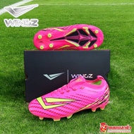 WINGZ รองเท้าสตั๊ด สตั๊ดหุ้มข้อ รองเท้าเตะบอล รุ่น MUGEN