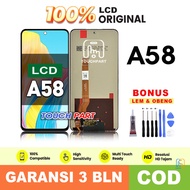 LCD FOR OPPO A58 Original Touchscreen Fullset Original genuine