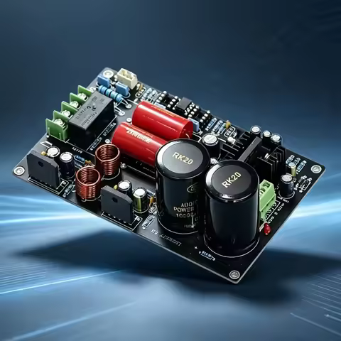 YJCO LM3886 Dual Channel Integrated HiFi Power Amplifier Board 2×68W Support Single/Dual Op Amp NE55