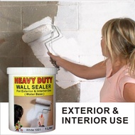 WALL SEALER HEAVY DUTY ( 1L ) FOR EXTERIOR &amp; INTERIOR WALL PAINT WATER BASE WHITE COLOUR 1 LITER