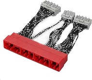 RED WOLF Car OBD2A to OBD1 ECU Jumper Conversion Harness Adapter for 1996-1999 Honda Acura Integra, 