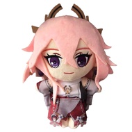 VEGAWIWI Cute Plush Doll Anime Figure Plushies Yae Miko Kawaii Soft Stuffed Animals Gift for Genshin